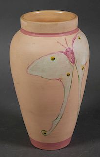 ORLANDO POTTERY Vase with Butterfly