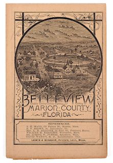 BELLEVIEW City Brochure 1884