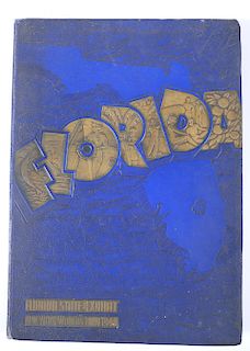 FLORIDA 1940 Exhibit NY World's Fair photo book