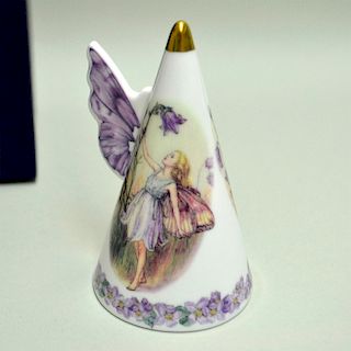 ROYAL WORCESTER PORCELAIN HAREBELL FAIRY CANDLE SNUFFER