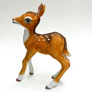 BOEHM PORCELAIN FAWN, WHITE TAILED, STANDING