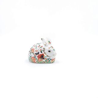 ROYAL CROWN DERBY PAPERWEIGHT MEADOW RABBIT