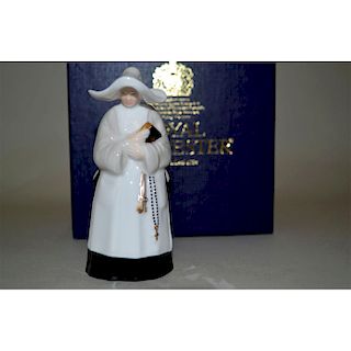 ROYAL WORCESTER THE ABBESS CANDLE SNUFFER