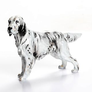 ROYAL DOULTON DOG FIGURE, ENGLISH SETTER HN1050