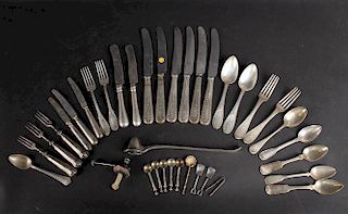 Sterling Silver and Coin Flatware