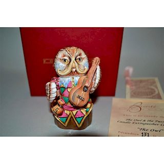BRONTE PORCELAIN THE OWL CANDLE EXTINGUISHER