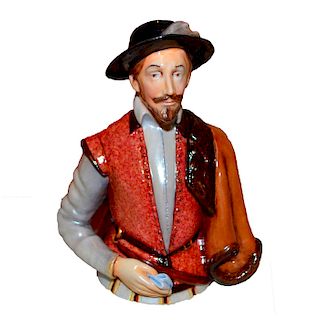 BRONTE PORCELAIN WALTER RALEIGH CANDLE EXTINGUISHER