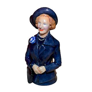 BRONTE PORCELAIN YOUNG MARGARET THATCHER CANDLE EXTINGUISHER