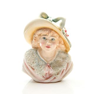 ROYAL DOULTON PROTOTYPE BUST, LADY IN A FINE HAT