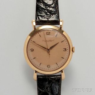 18kt Gold Wristwatch, International Watch Co. Schaffhausen