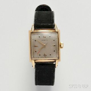 14kt Gold Wristwatch, Gubelin
