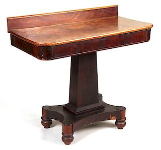 Empire Mahogany Pier Table, American, 19th C.