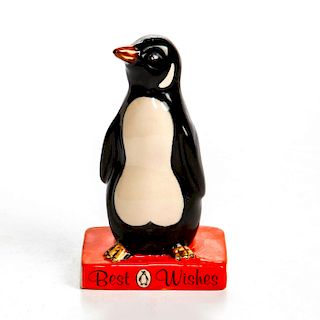 ROYAL DOULTON ADVERTISING PENGUIN FIGURINE, BEST WISHES