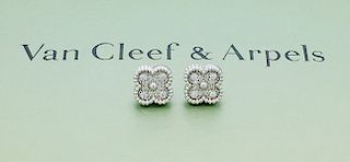Van Cleef & Arpels 18k Gold Sweet Alhambra Earstuds