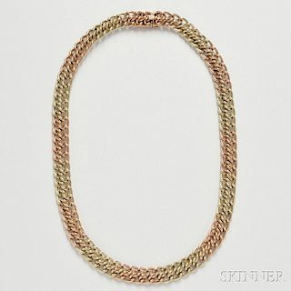 14kt Bicolor Gold Necklace
