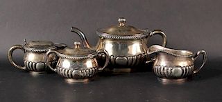 Wilcox Silver Plate Co. Four Piece Tea Service