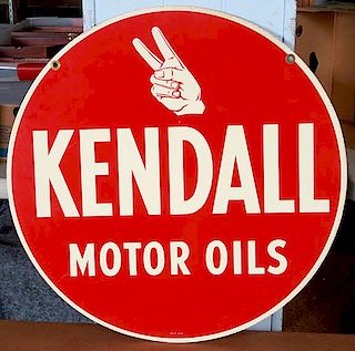 Kendall Motor Oil Sign