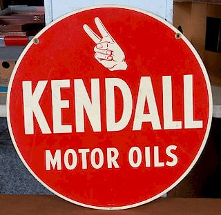 Kendall Motor Oil Sign