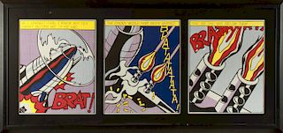 Roy Lichtenstein "As I Opened Fire" Offset Litho