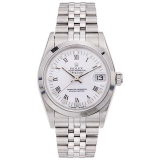 ROLEX OYSTER PERPETUAL DATEJUST. STEEL. REF. 68240