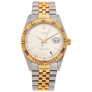 ROLEX OYSTER PERPETUAL DATEJUST. STEEL AND 18K YELLOW GOLD. REF. 1625, CA. 1966 - 1967