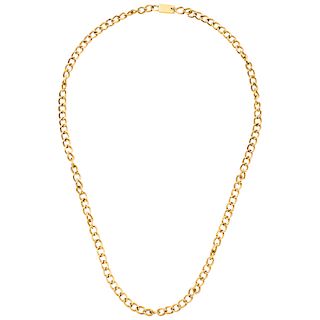 NECKLACE. 16K AND 14K YELLOW GOLD