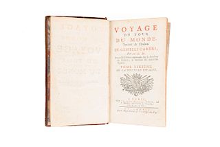 Gemelli Careri, Giovanni Francesco. Voyage du Tour du Monde. Nouvelle Espagne. Paris: Chez Etienne Ganeau, 1727.