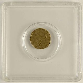 1852 One (1) Dollar Gold Coin, Type 1