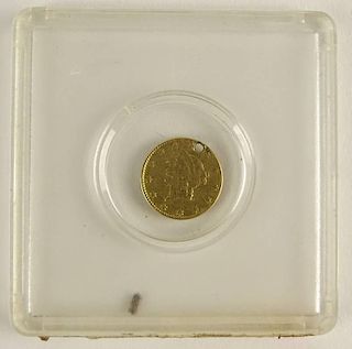 1849 One (1) Dollar Gold Coin, Type 1