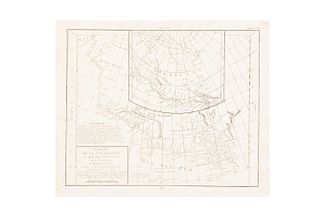 Vaugondy, Robert de. Carte de la Californie et des Pays Nords Ouest Separés de l'Asie par le... Paris, 1772. Engraved map, 12.5 x 15.5" (32 x 39.5 cm)