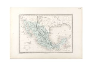 Cowperthwait, Thomas / Colton, C. B. / Vuillemin, A. Mexico & Guatemala / Colton's México / Etats Unis du Mexique.. 1850 / 1854 / 1865.