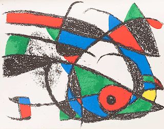 Queneau, Raymond (Prólogo). Joan Miró. Lithographe II. 1953 - 1963. París: Maeght Éditeur - Mourlot, 1975. 11 original lithographs.