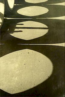 Shikanosuke Yagaki, Japanese (1897-1966) Gelatin Silver Print "Sun Patterns, 30's"