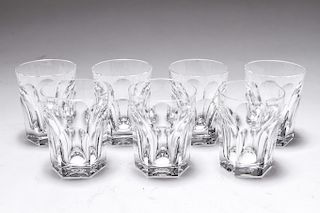 Baccarat Crystal Harcourt Shot Glasses, 7