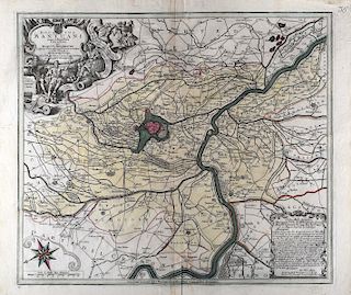Grp: 3 Matthaus Seutter Maps of Italy Tuscany Mantua