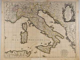 Grp: 6 Maps of Italy 18th-19th c.
