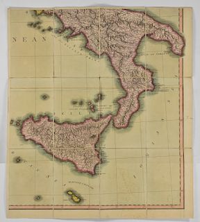 James Wyld Large Folding Map of Italy