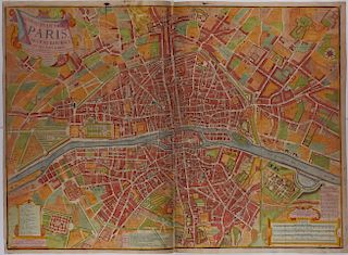 Lous Charles Desnos Map of Paris 1766