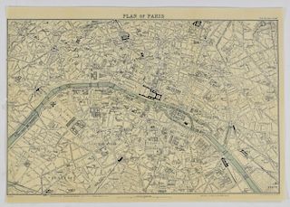 Grp: 10 Maps of Paris