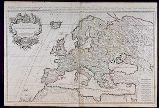 Nicolas Sanson/Hubert Jaillot Map Europe ca. 1680