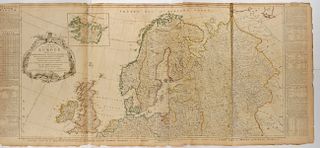 Grp: 5 Maps of Germany Europe and the Mediterranean 18th c.