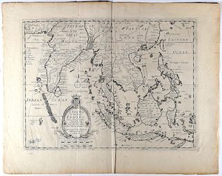 2 Maps of Asia by Edward Wells