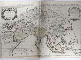 Nicolas Sanson Map of Asia