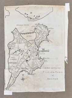 Aitken Revolutionary War Boston Map 1775