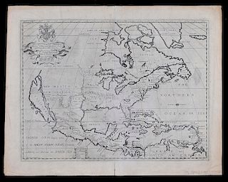 Wells Map of North America 1701 California as an Island
