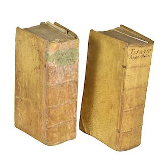2 Copies Emanuel Tesauro "Del Regno d'Italia" Venice 1667