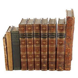 Group of 19th-early 20th c. Books about London