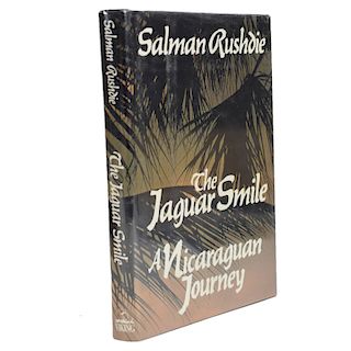 Salman Rushdie "The Jaguar Smile" 1st American Edition