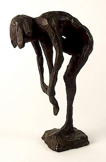 Kees Verkade, Dutch (b1941) Bronze Figure, Nude