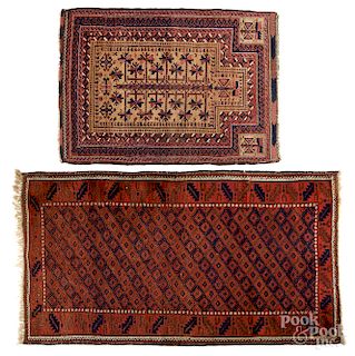 Two Beluch carpets